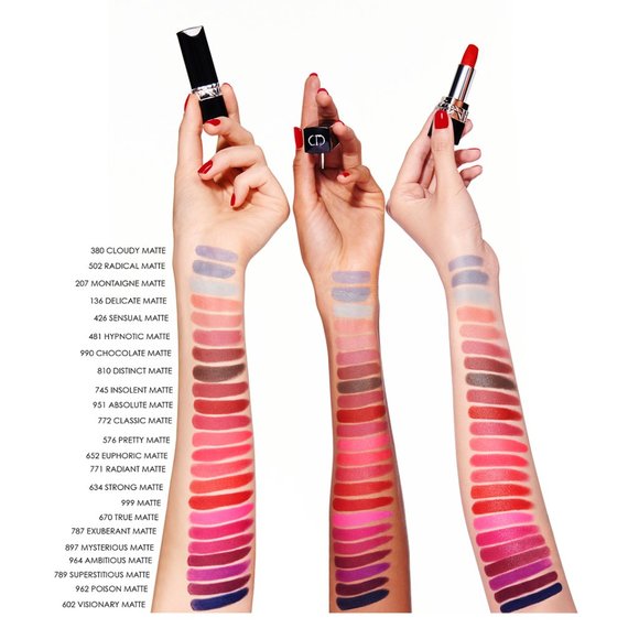 💙 2xHOST PICK 💙 ROUGE DIOR Lipstick 602 Visionary Matte - Picture 5 of 6